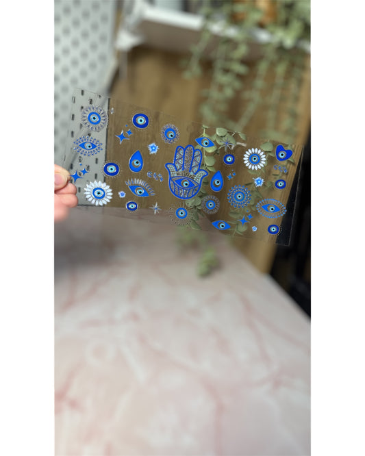 Blue Evil Eye UVDTF